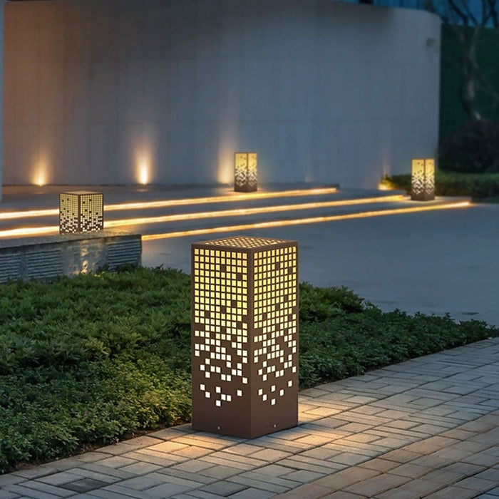 Elegant Stainless Steel Outdoor Garden Light with Classic Asian Design, High Temperature Resistance, and Warm Bright Light for Patios and Gardens-ErisView-3