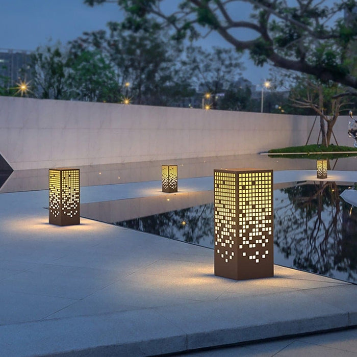 Elegant Stainless Steel Outdoor Garden Light with Classic Asian Design, High Temperature Resistance, and Warm Bright Light for Patios and Gardens-ErisView-4