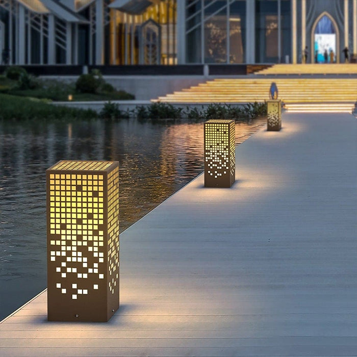 Elegant Stainless Steel Outdoor Garden Light with Classic Asian Design, High Temperature Resistance, and Warm Bright Light for Patios and Gardens-ErisView-6