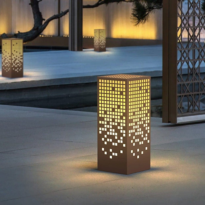 Elegant Stainless Steel Outdoor Garden Light with Classic Asian Design, High Temperature Resistance, and Warm Bright Light for Patios and Gardens-ErisView-12