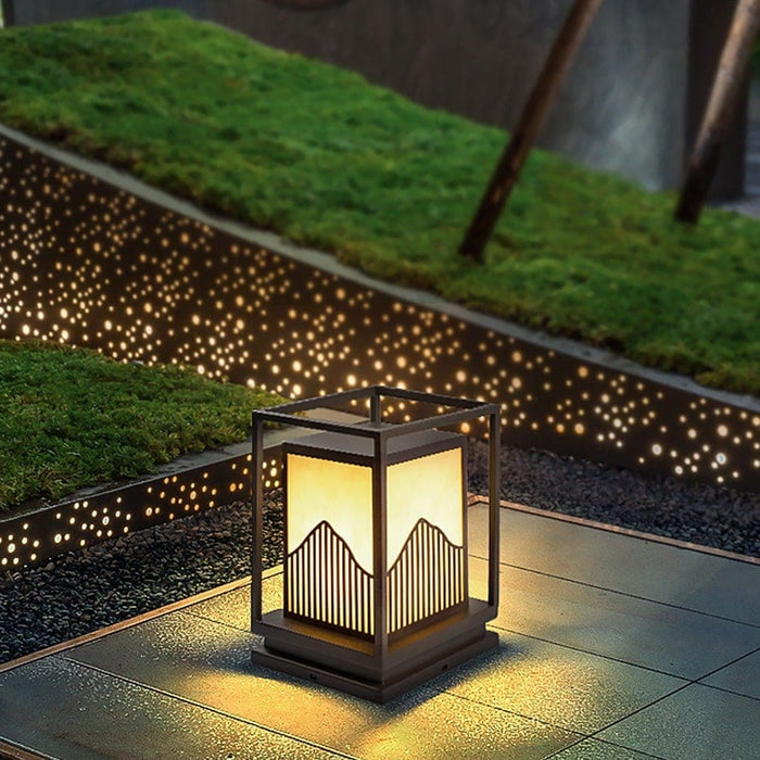 Elegant Stainless Steel Outdoor Garden Light with High Transmittance Lampshade, Rust Proof, Weather Resistant, and Perfect for Enhancing Your Yard's Charm-ErisView-8