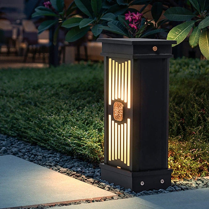 Elegant Traditional Grill Design Landscape Lighting with High-Efficiency LED for Warm, Retro-Inspired Garden, Courtyard, and Walkway Illumination-ErisView-3