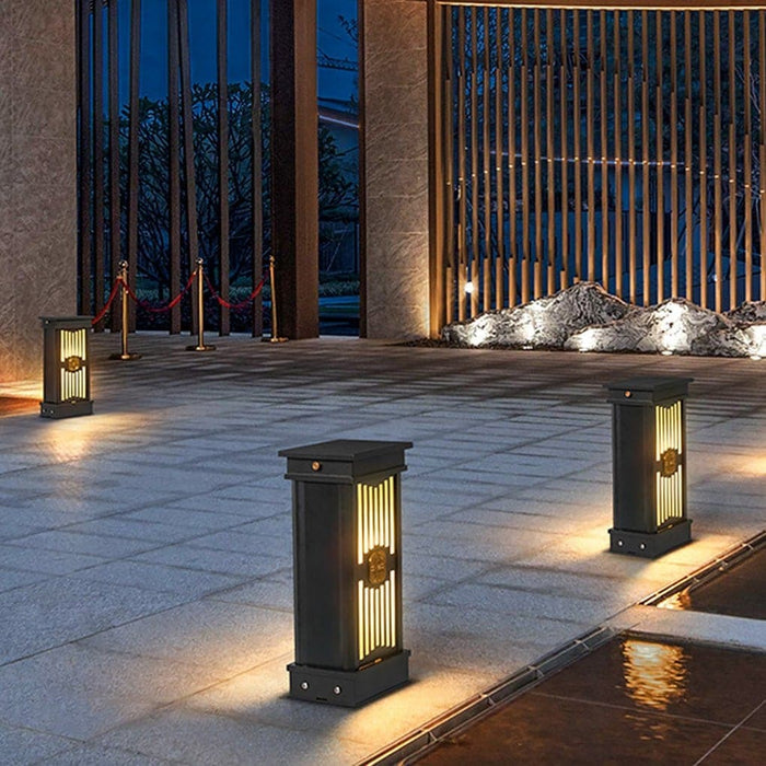 Elegant Traditional Grill Design Landscape Lighting with High-Efficiency LED for Warm, Retro-Inspired Garden, Courtyard, and Walkway Illumination-ErisView-13