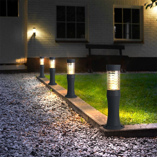 Elegant and Durable Aluminum Pathway Light with High Transmittance Acrylic Lampshade, Waterproof Design, and High Color Rendering LED for Outdoor Use-ErisView-1