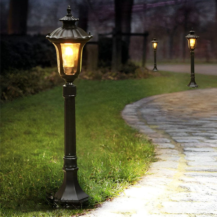 Elegant and Durable Outdoor Garden Lamp with Waterproof Die Cast Aluminum Body and High Transmittance Tempered Glass Lampshade for Bright, Chic Decoration-ErisView-6