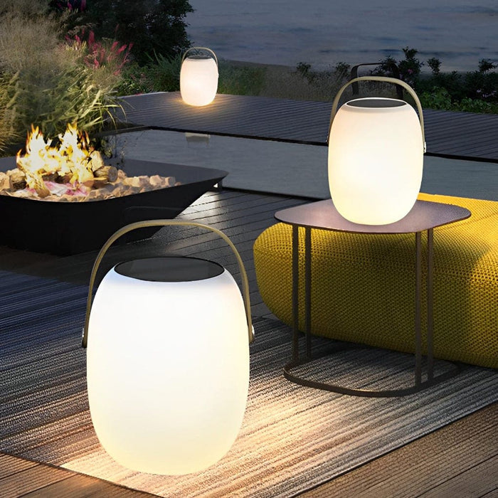 Elegant and Practical Solar Outdoor Table Lamp with Remote Control, USB Charging, and Portable Handle for Easy Hanging and Moving-ErisView-16