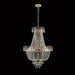 Empire Crystal Chandelier Ceiling Light Fixture, Gold Luxury Chandelier for Living Room Foyer Dining Room Staircase Bedroom-ErisView