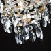 Empire Crystal Chandelier Ceiling Light Fixture, Gold Luxury Chandelier for Living Room Foyer Dining Room Staircase Bedroom-ErisView