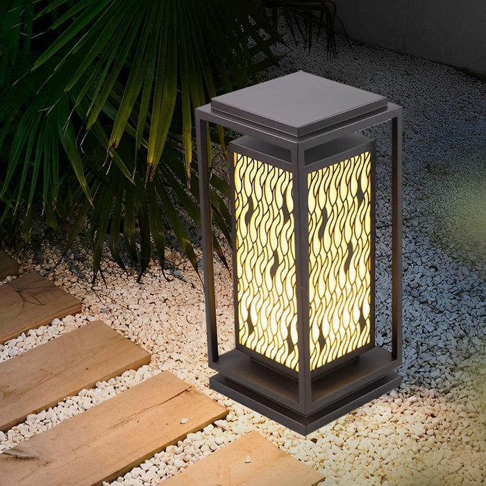 Energy-Efficient LED Outdoor Post Lamp with IP65 Waterproof Design for Villas, Gardens, Parks, and More, Durable, Bright, and Decorative Lighting-ErisView-1