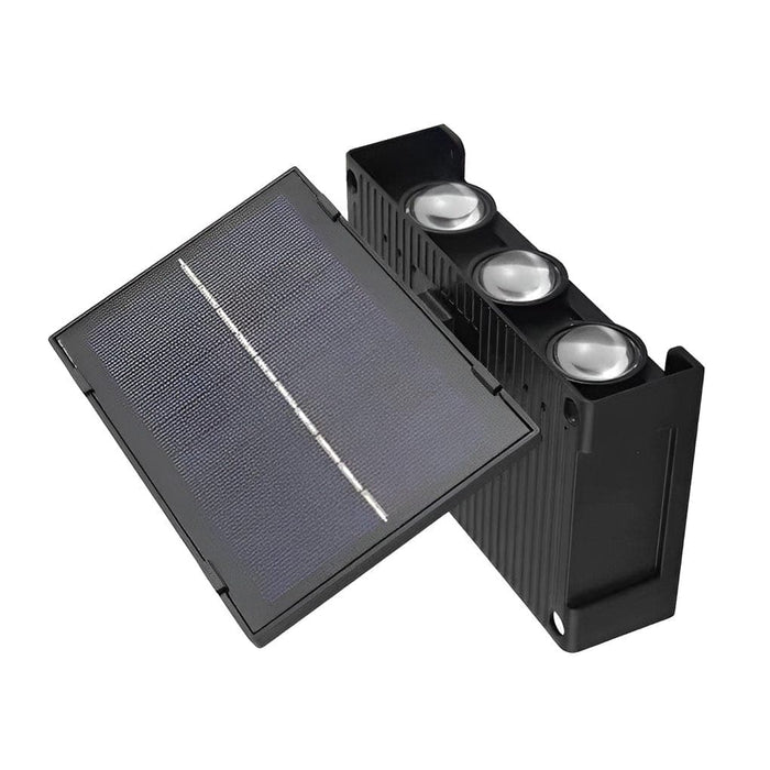 Energy-Efficient LED Wall Washer Light with Solar-Powered Automatic On/Off, High Brightness, and Unique Decorative Design for Outdoor Use-ErisView-5