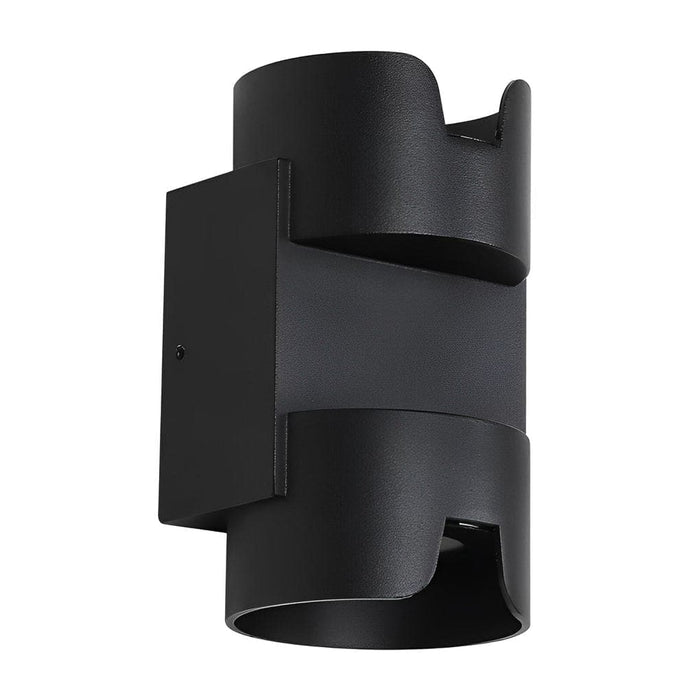 Energy-Efficient Waterproof Aluminum Wall Lamp with COB Light Source, High Transmittance Lens, and Artistic Design for Outdoor Use-ErisView-8