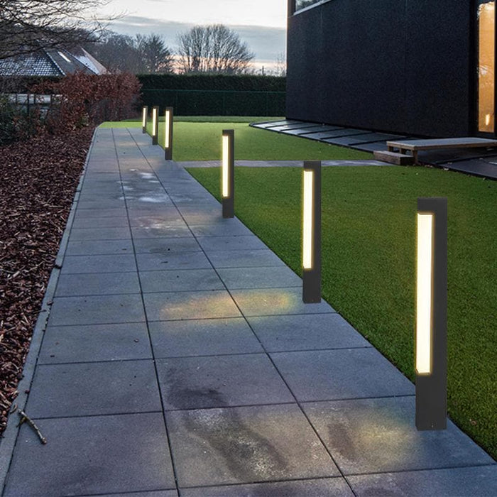 Energy-Saving LED Pathway Lights with Warm White Illumination, Sturdy Aluminum Pole, Covers 15 Sq Meters, Perfect for Garden and Lawn Pathways-ErisView-3