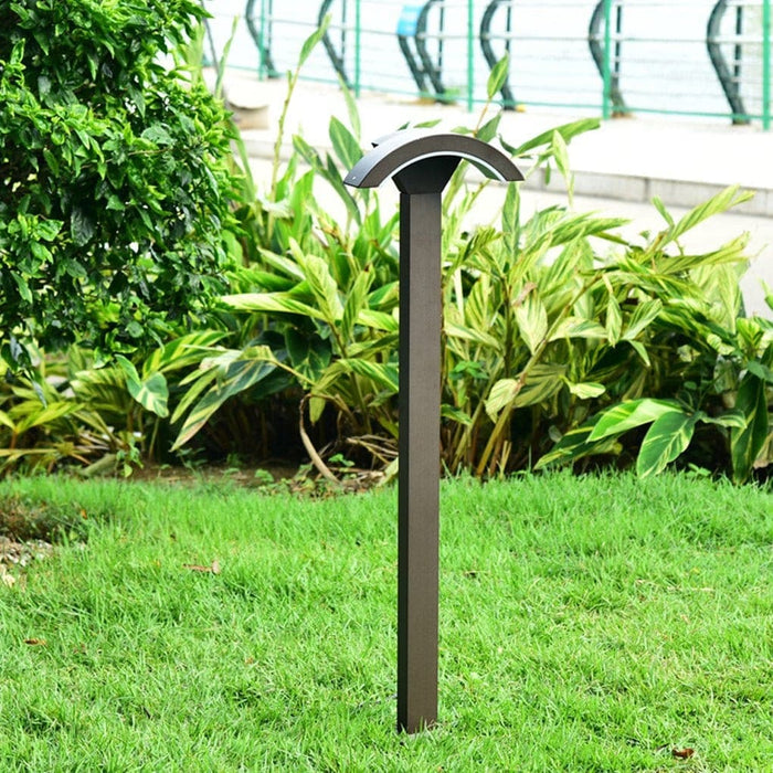 Energy-Saving Motion Sensor Pathway Light, Waterproof Aluminum Outdoor Lamp with Unique Fan Shape Design for Garden, Driveway, and Patio-ErisView-3