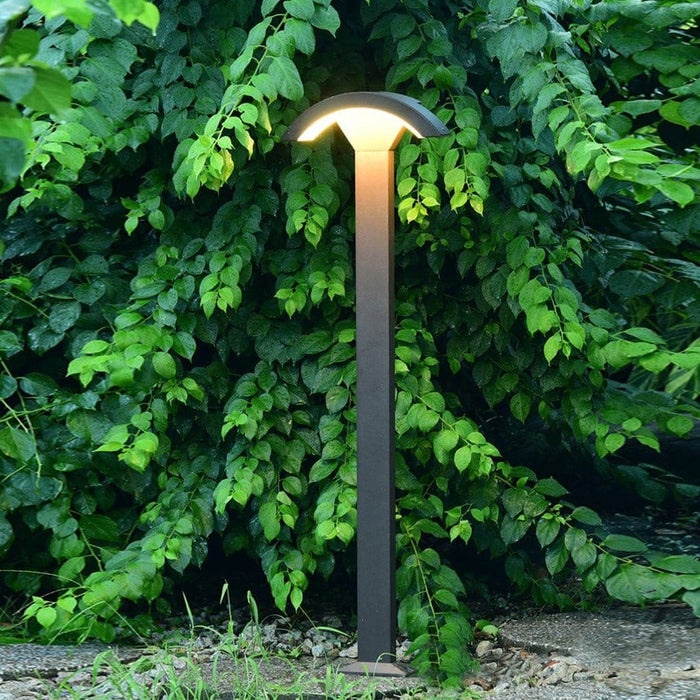 Energy-Saving Motion Sensor Pathway Light, Waterproof Aluminum Outdoor Lamp with Unique Fan Shape Design for Garden, Driveway, and Patio-ErisView-1