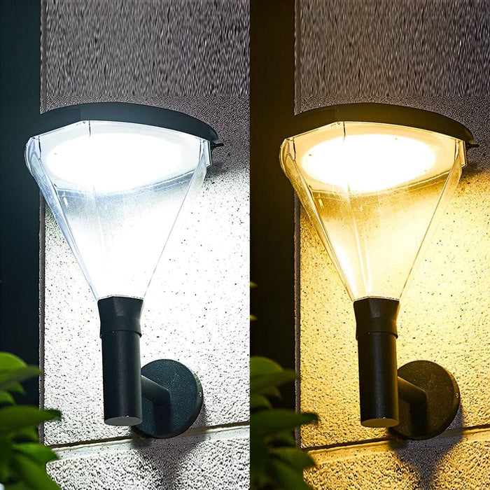 Energy-Saving Solar Exterior Wall Light with Superior Waterproof Performance, Automatic Day/Night Switch, and Adjustable Warm/White Light Options-ErisView-7