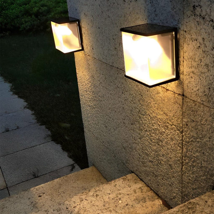 Energy-Saving Solar Outdoor Light with Motion Sensor and Intelligent Light Control, Ideal for Garden, Wall, and Step Lighting-ErisView-4