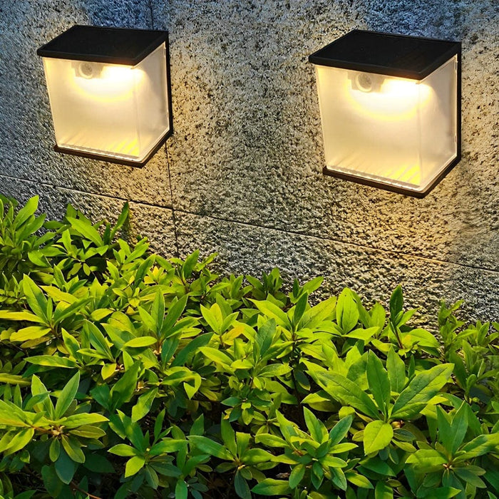 Energy-Saving Solar Outdoor Light with Motion Sensor and Intelligent Light Control, Ideal for Garden, Wall, and Step Lighting-ErisView-1