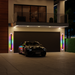 Energy-Saving Waterproof RGB LED Outdoor Wall Lights, Durable Stainless Steel & Acrylic, Dimmable for Courtyard, Villa, Shop & More-ErisView-26