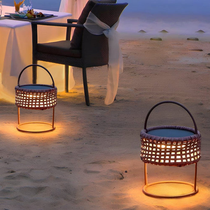 Exquisitely Crafted Portable Solar Lantern with Retro Design, Perfect for Tables, Gardens, Patios, and More, Warm Lighting for a Romantic Atmosphere-ErisView-3