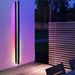 Fashionable LED RGB Outdoor Wall Lights for Front Porch, Enhances Home Facade, Illuminates 15-30 Sq Meters, Warm White Tone-ErisView-7