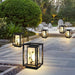 Hand-Painted Waterproof Outdoor Lawn Lamp with E27 Light Source, Classic and Artistic Garden Light for Courtyard, Villa, Park, and Tourist Areas-ErisView-16