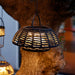 Hand-Woven Bohemian Modern Outdoor Chandeliers, Hard-Wired & Solar Options, Waterproof LED for Gardens, Courtyards, and Pavilions-ErisView-2