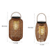 Hand Woven Rattan Solar Outdoor Lantern with High Transmittance Acrylic Lampshade, Energy Efficient LED Light, and Durable Weather-Resistant Design-ErisView-9