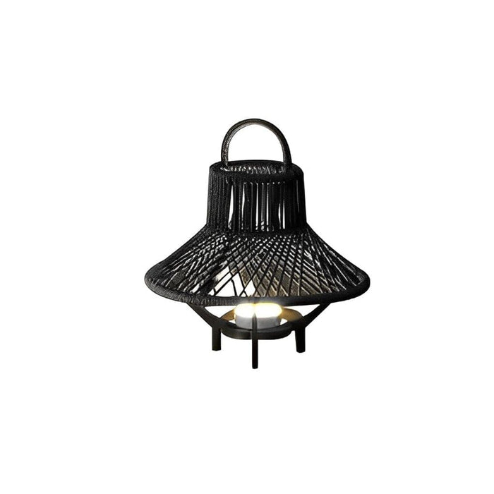 Handwoven Rattan Solar Floor Lamp, Eco-Friendly, Waterproof, and Durable Outdoor Lighting in Three Sizes and Power Options-ErisView-5