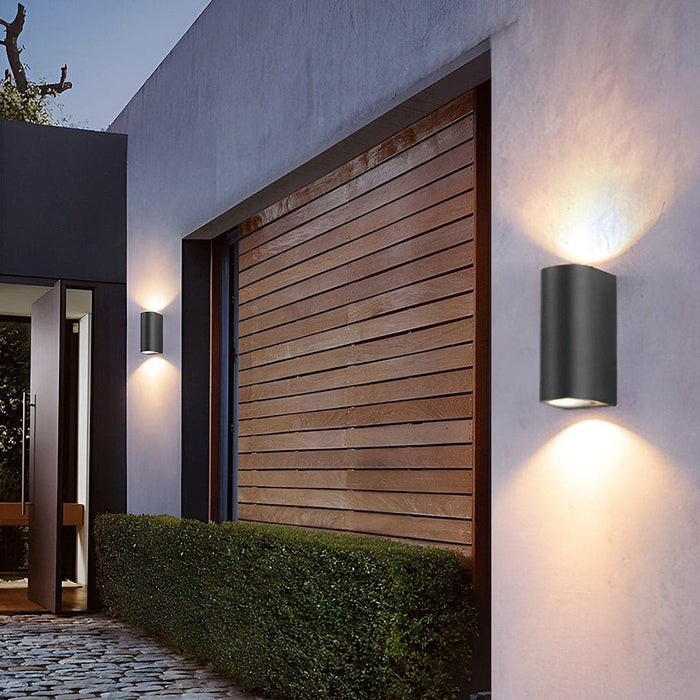 High CRI Outdoor Wall Light, Aluminum Sconce with IP65 Waterproof Design, Energy-Saving LED, and Anti-Oxidation for Warm, Comfortable Ambiance-ErisView-4