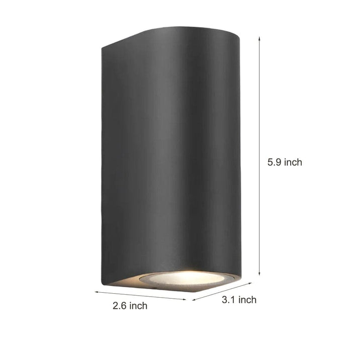 High CRI Outdoor Wall Light, Aluminum Sconce with IP65 Waterproof Design, Energy-Saving LED, and Anti-Oxidation for Warm, Comfortable Ambiance-ErisView-9