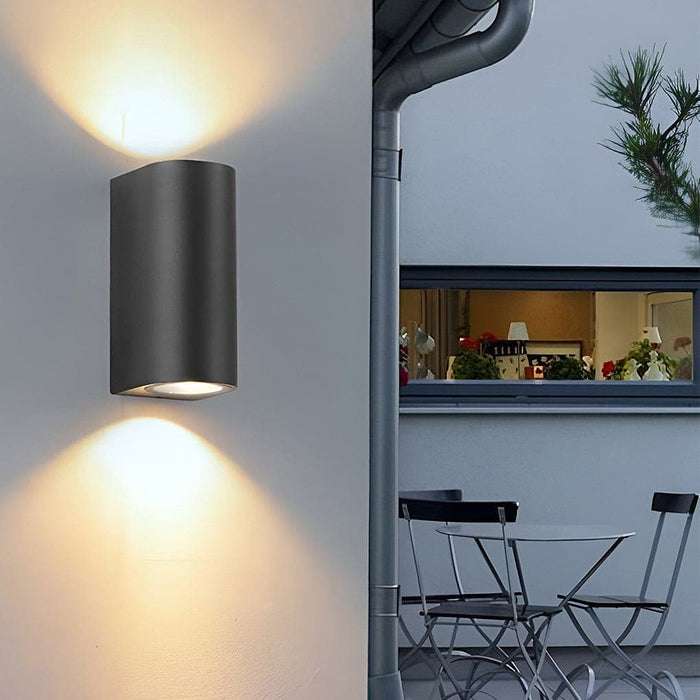 High CRI Outdoor Wall Light, Aluminum Sconce with IP65 Waterproof Design, Energy-Saving LED, and Anti-Oxidation for Warm, Comfortable Ambiance-ErisView-16