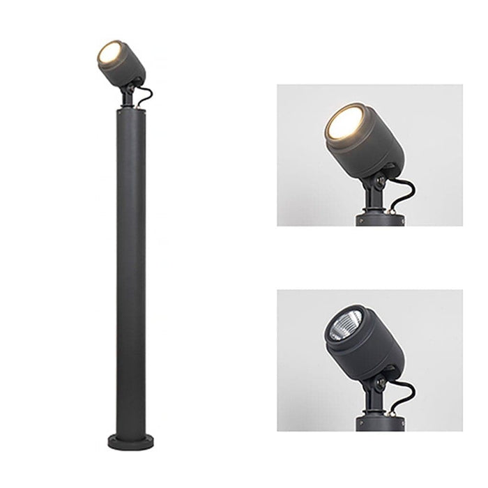 High Color Rendering LED Lawn Lamp, Adjustable Angle for Perfect Courtyard Lighting, Pathway Illumination, and Warm Garden Atmosphere-ErisView-7