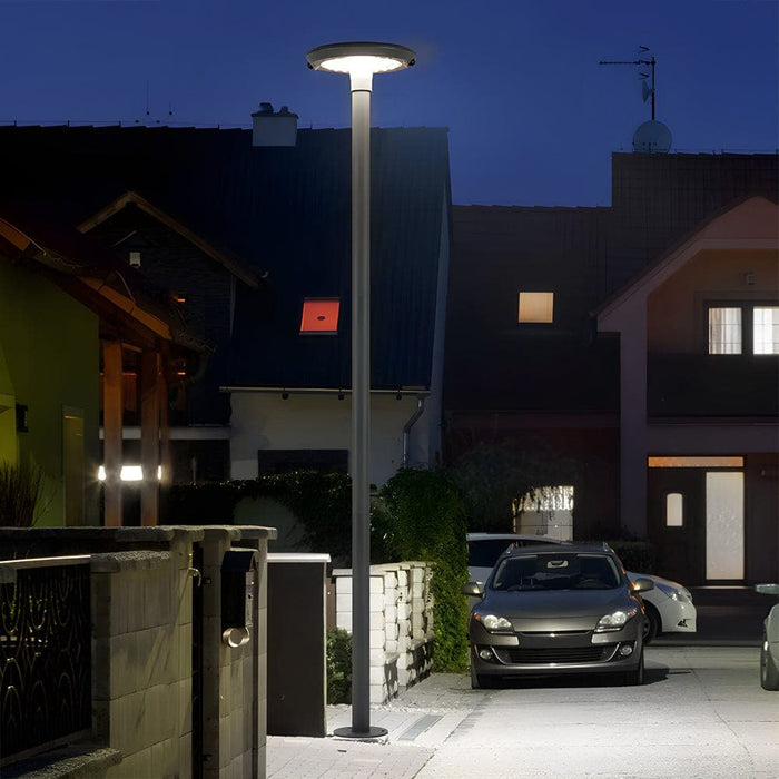 High-Efficiency Solar Garden Lights with Dual Motion Sensors and 360° Coverage, Elegant Aluminum Design for Paths, Gardens, and Courtyards-ErisView-11