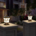 High Efficiency Solar Garden Lights with Frosted Acrylic Lampshade, Rustproof Aluminum Body, and Waterproof Design for Yard, Park, and Fence Lighting-ErisView-2