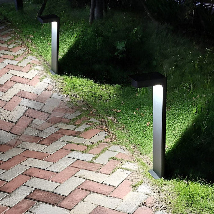 High-Efficiency Solar Outdoor Pathway Light, Durable Die-Cast Aluminum, Waterproof, Auto On/Off, Bright LED, Easy Install for Garden & Yard-ErisView-3