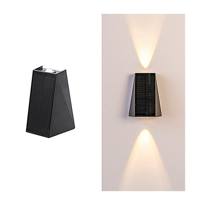 High-Efficiency Solar Outdoor Wall Light with Adjustable Beam Angle, Bright LED, Energy-Saving, and Unique Up-Down Lighting Effects for American Homes-ErisView-18