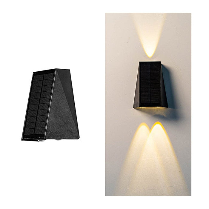 High-Efficiency Solar Outdoor Wall Light with Adjustable Beam Angle, Bright LED, Energy-Saving, and Unique Up-Down Lighting Effects for American Homes-ErisView-19