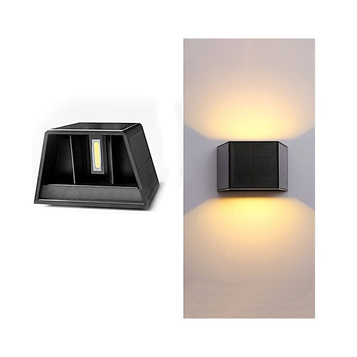 High-Efficiency Solar Outdoor Wall Light with Adjustable Beam Angle, Bright LED, Energy-Saving, and Unique Up-Down Lighting Effects for American Homes-ErisView-23