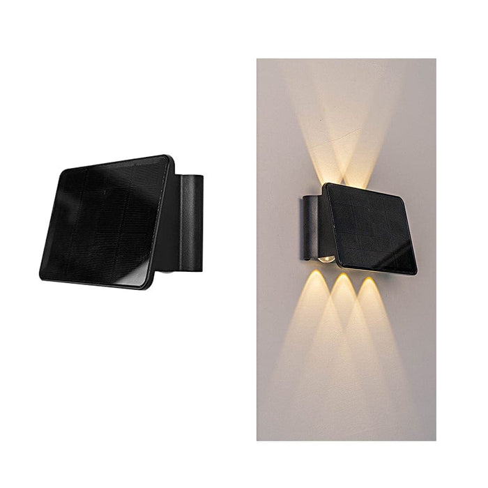 High-Efficiency Solar Outdoor Wall Light with Adjustable Beam Angle, Bright LED, Energy-Saving, and Unique Up-Down Lighting Effects for American Homes-ErisView-10