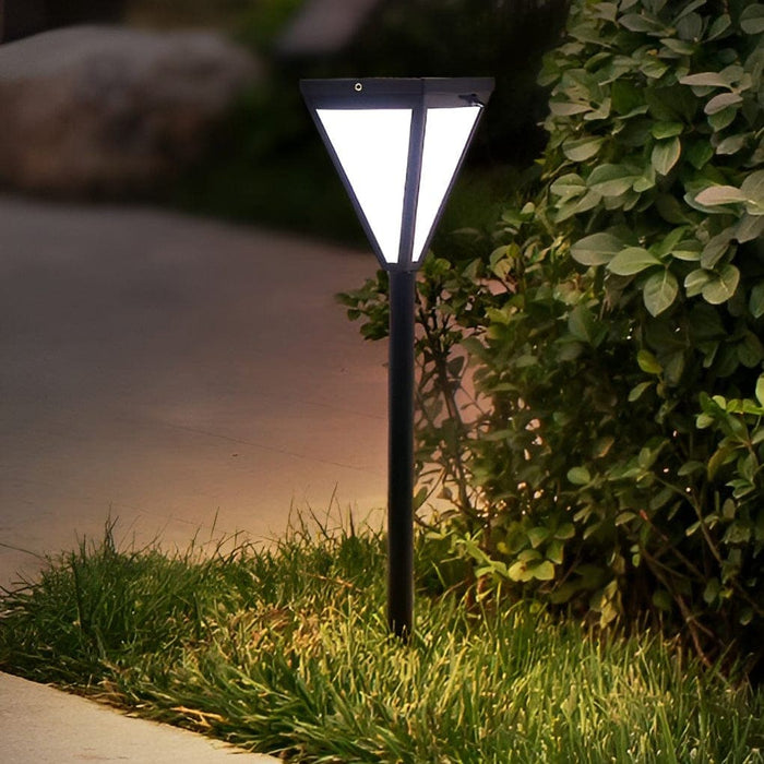 High-Efficiency Solar Pathway Light with Polycrystalline Silicon Panel, Thickened Acrylic Lampshade, and Waterproof Metal Body for Durable Outdoor Use-ErisView-14