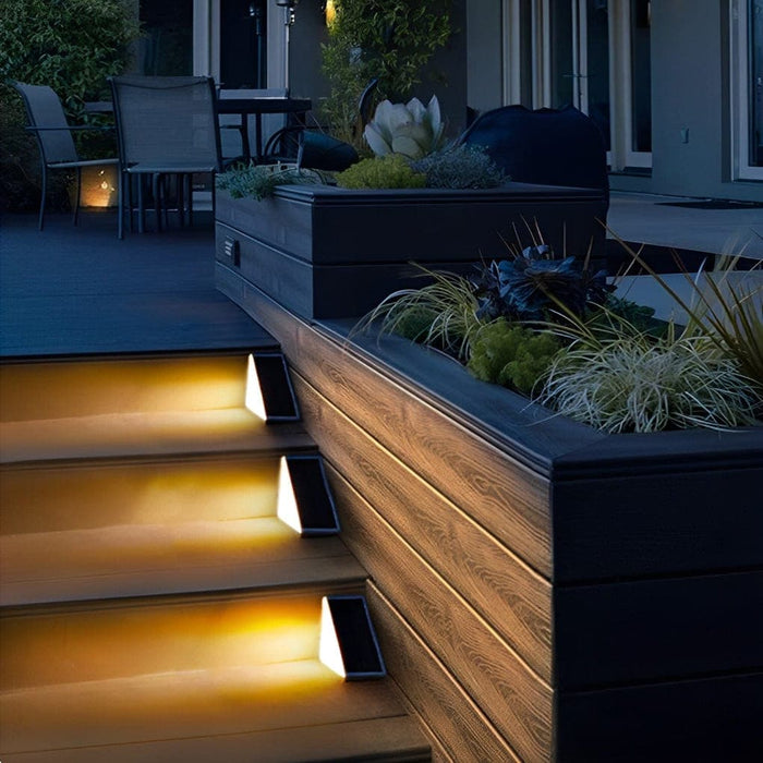 High-Efficiency Solar Step Lights with Automatic Day/Night Sensor, Waterproof for Indoor/Outdoor Use, 12-Hour Runtime, Easy No-Wire Installation-ErisView-5