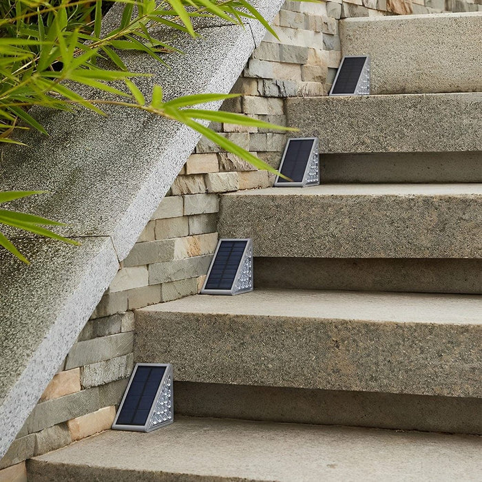 High-Efficiency Solar Step Lights with Automatic Day/Night Sensor, Waterproof for Indoor/Outdoor Use, 12-Hour Runtime, Easy No-Wire Installation-ErisView-8