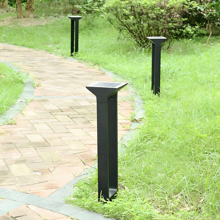 High-End Solar Outdoor Path Light, Rustproof Die-Cast Aluminum, Weather-Resistant, Fast Charging, Bright Illumination for Yard & Walkways-ErisView-10