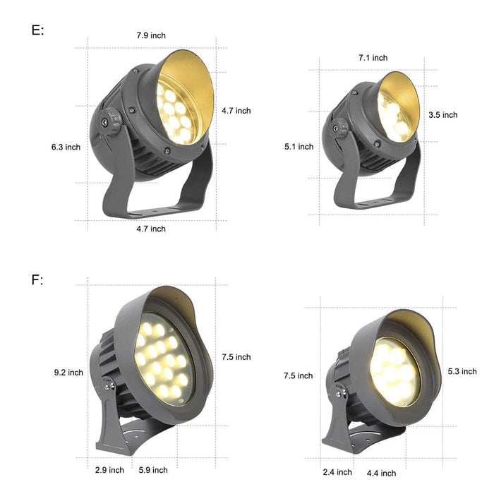 High-Performance Outdoor Landscape Lighting Fixture with Heat Dissipation, High Brightness LED, and Tempered Glass Protection-ErisView-15