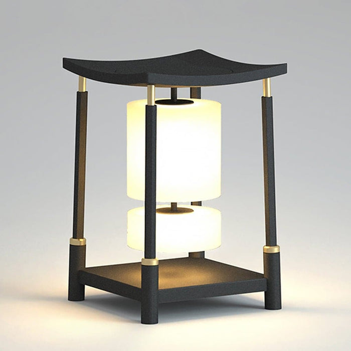 Innovative Asian-Style Outdoor Pathway Light, Stylish Garden Decoration with Gentle Lighting Effects for Courtyards, Patios, and Walkways-ErisView-11