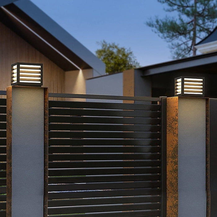 Innovative Outdoor Post Light with Accurate Light Control, Waterproof Design, and Easy Installation for Patios, Walkways, and Porches-ErisView-17