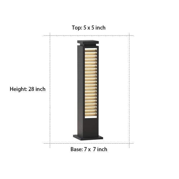 Innovative Outdoor Post Light with Accurate Light Control, Waterproof Design, and Easy Installation for Patios, Walkways, and Porches-ErisView-15