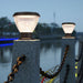 Intelligent Solar Deck Post Light with Unique Lampshade Design, High Light Transmittance, Fast Charging, and Automatic Night Lighting for Outdoor Use-ErisView-16