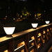 Intelligent Solar Deck Post Light with Unique Lampshade Design, High Light Transmittance, Fast Charging, and Automatic Night Lighting for Outdoor Use-ErisView-15