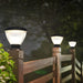 Intelligent Solar Deck Post Light with Unique Lampshade Design, High Light Transmittance, Fast Charging, and Automatic Night Lighting for Outdoor Use-ErisView-4